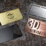 metal business card