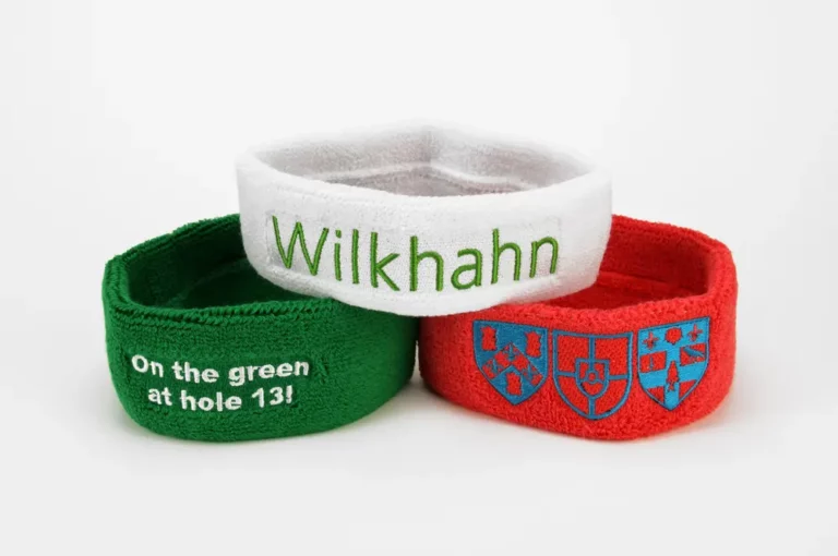 Custom sweatbands